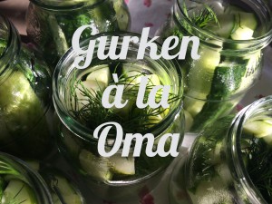 Gurken á la Oma