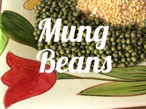 Mung beans nourishing