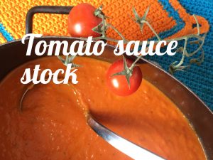 Tomato sauce stock