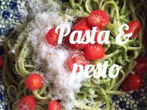 Pasta with pesto